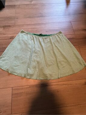 Textured swing skirt